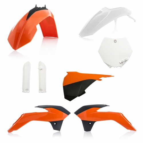 KIT PLÁSTICOS COMPLETO ACERBIS KTM SX 85 2014 - 2017 COR ORIGINAL 016 KIT PLÁSTICOS COMPLETO ACERBIS KTM SX 85 2014 - 2017 COR ORIGINAL 016